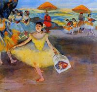 Degas, Edgar - Dancer with a Bouquet Bowing